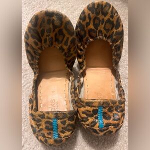 Tieks by Gavrieli Flats, Leopard Print, size 9